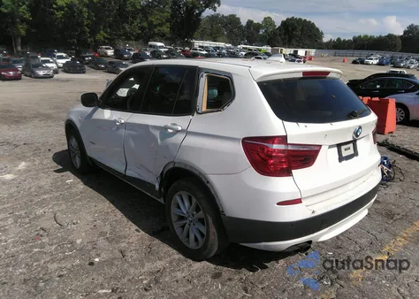 2013 BMW X3 xDrive28I from USA, damaged, VIN 5UXWX9C5XD0A13976